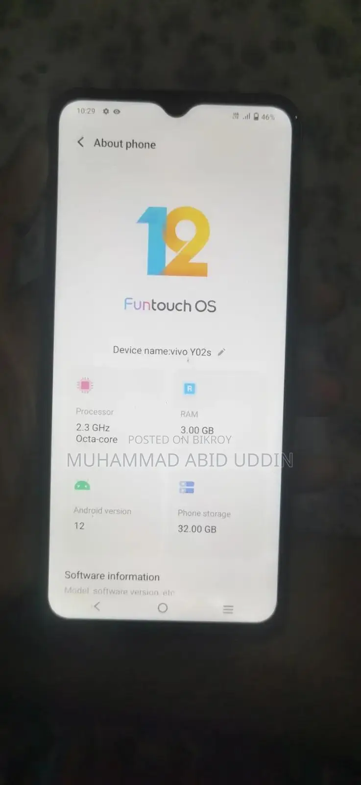 Vivo Y02s 32 GB Black