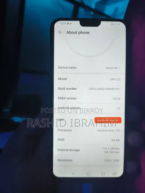 Honor 8X 128 GB Blue