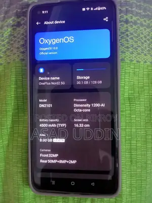 OnePlus Nord 2 5G 128 GB Blue