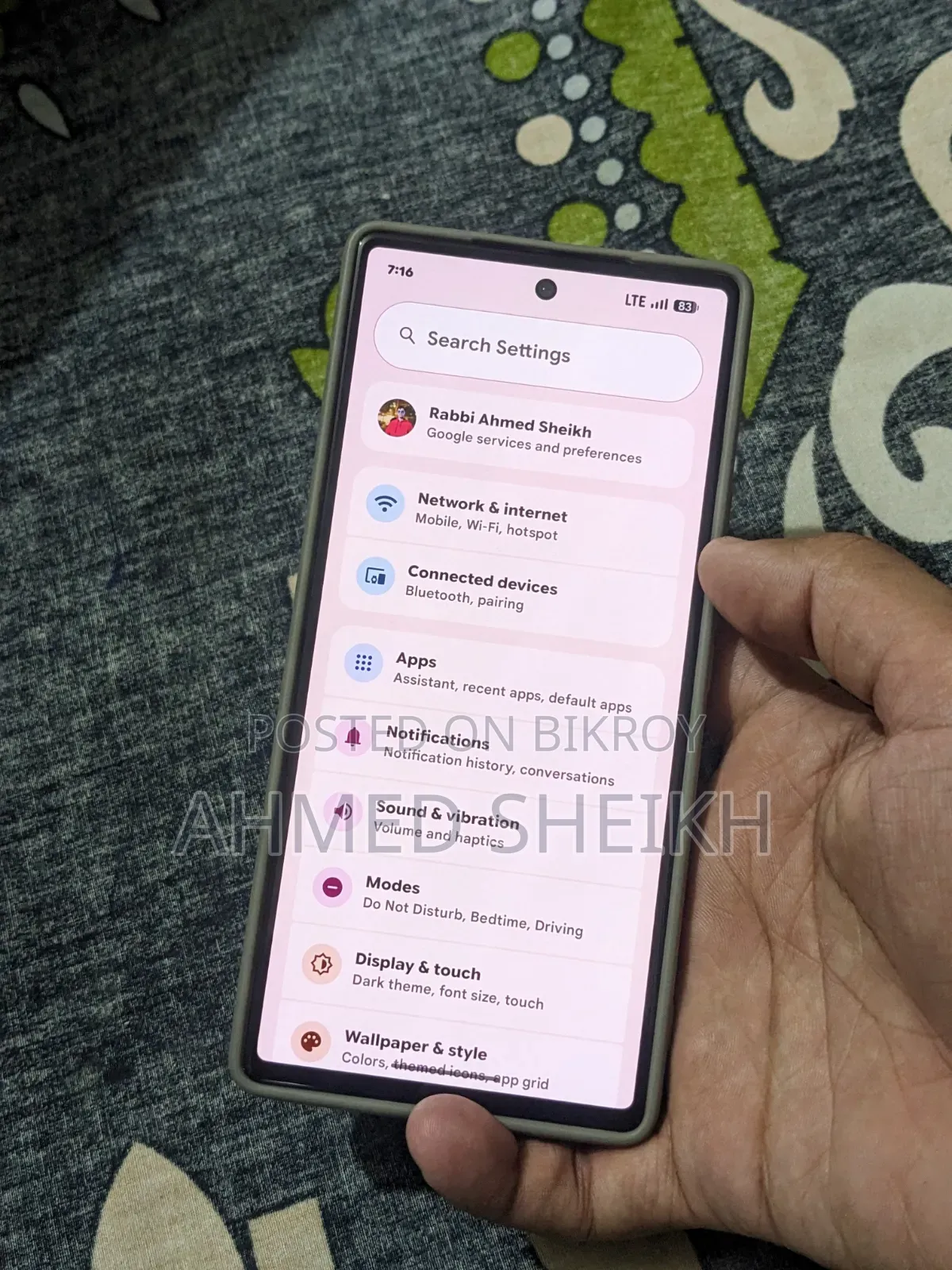 Google Pixel 6 128 GB Black