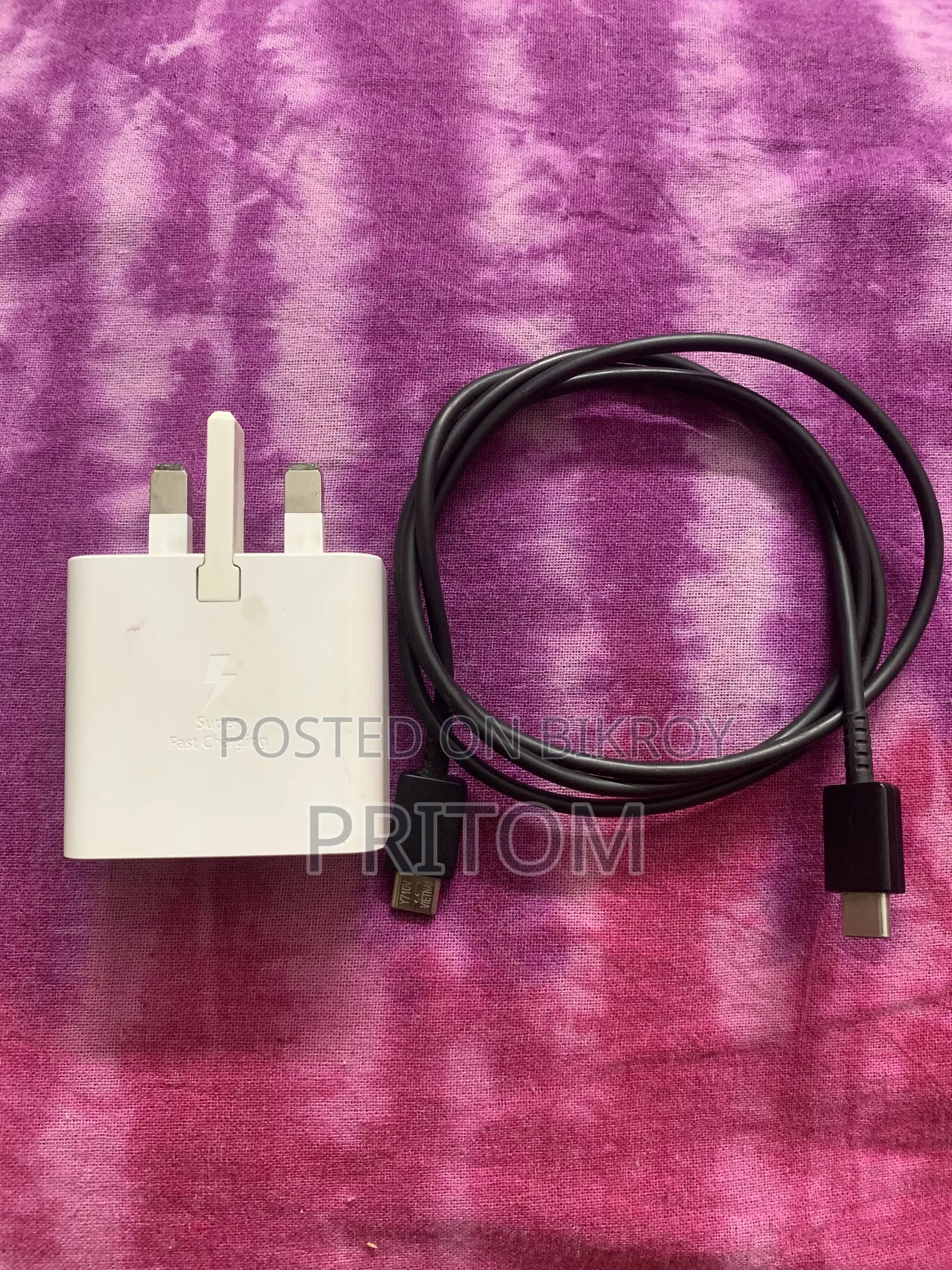 Samsung 25w Usb-c Power Adapter With Cable