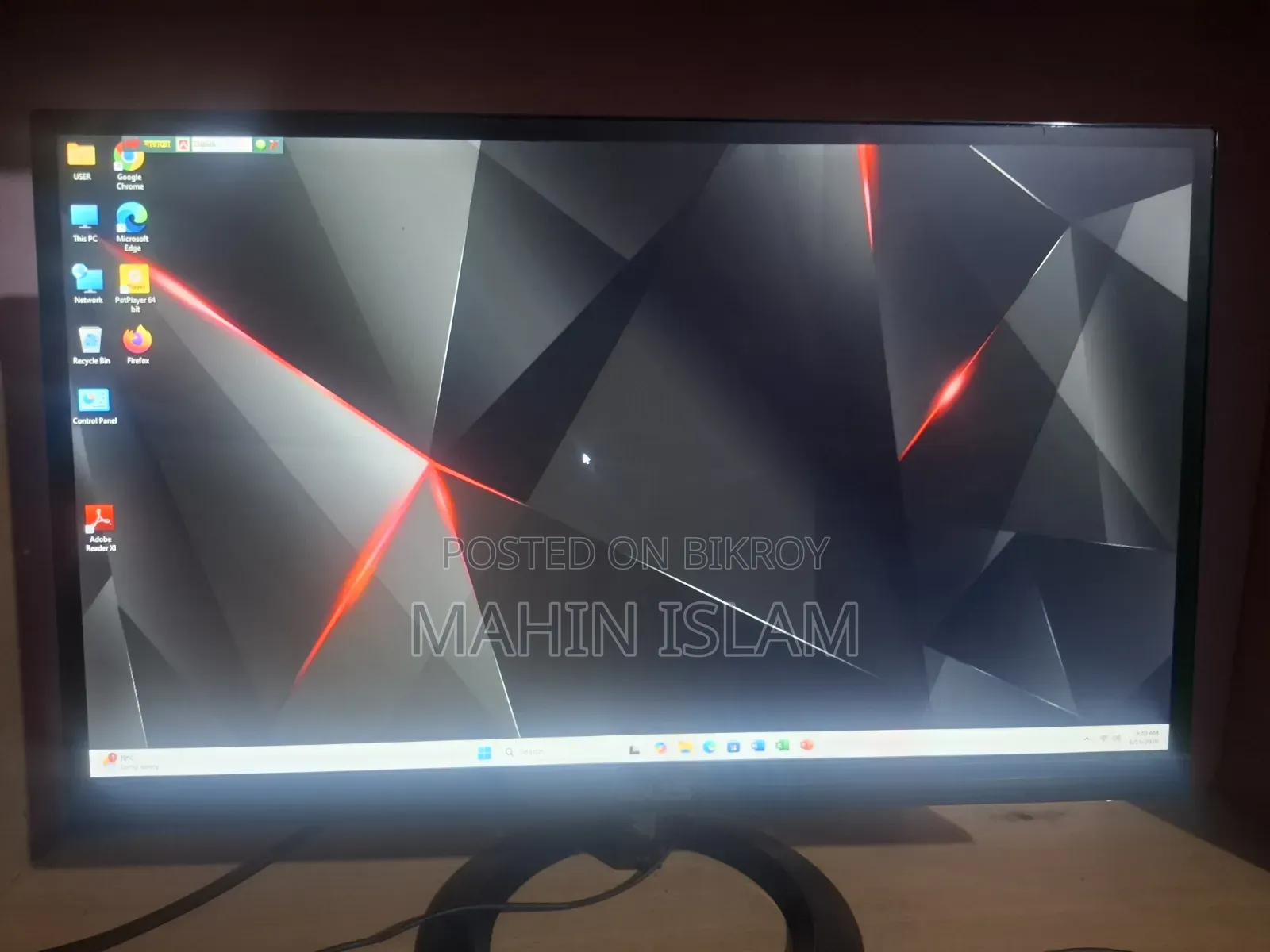 Desktop Computer 16GB AMD Ryzen 5 SSD 256GB