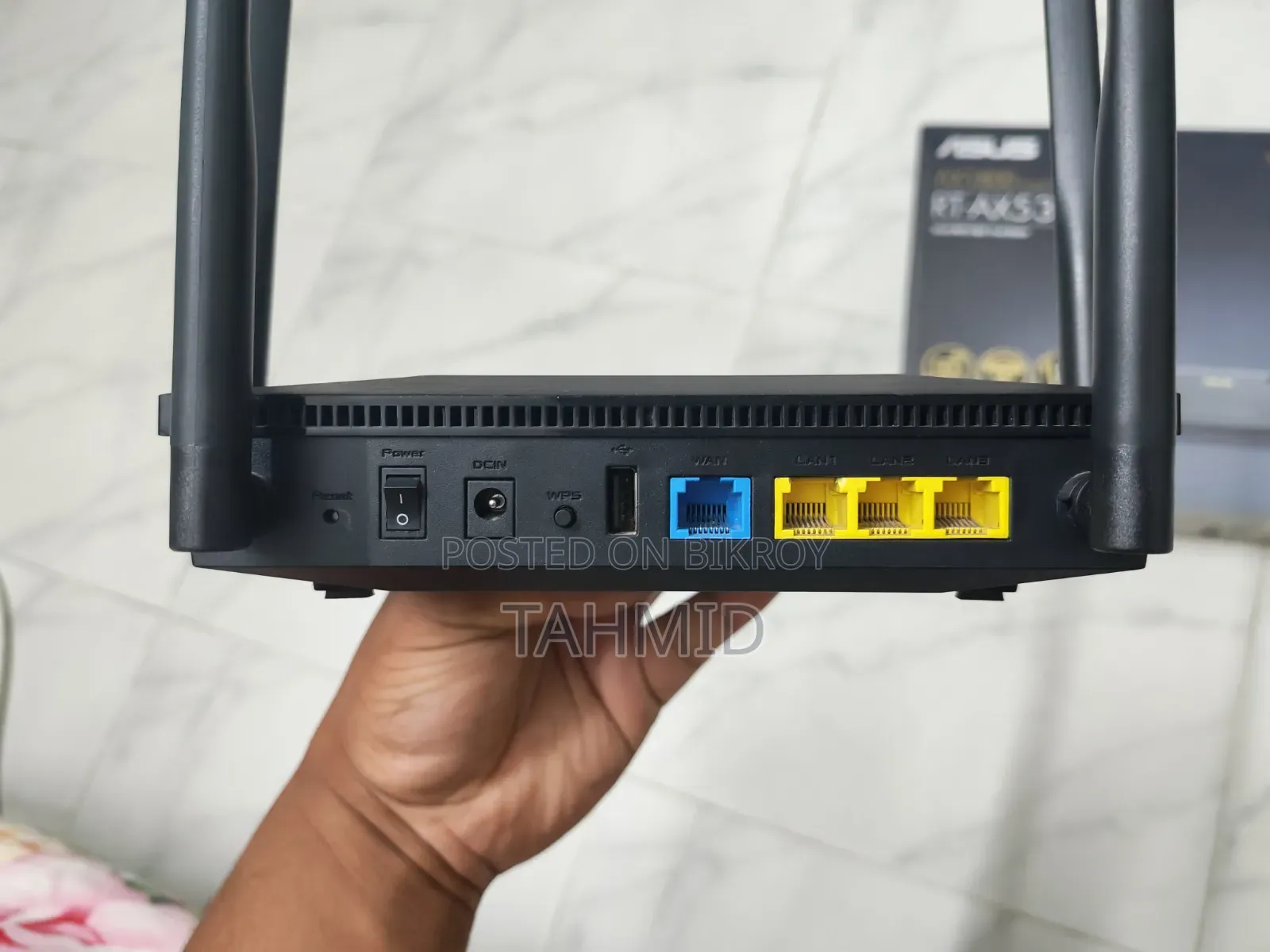 আসুস আরটি-এএক্স৫৩ইউ ওয়াইফাই-৬ রাউটার