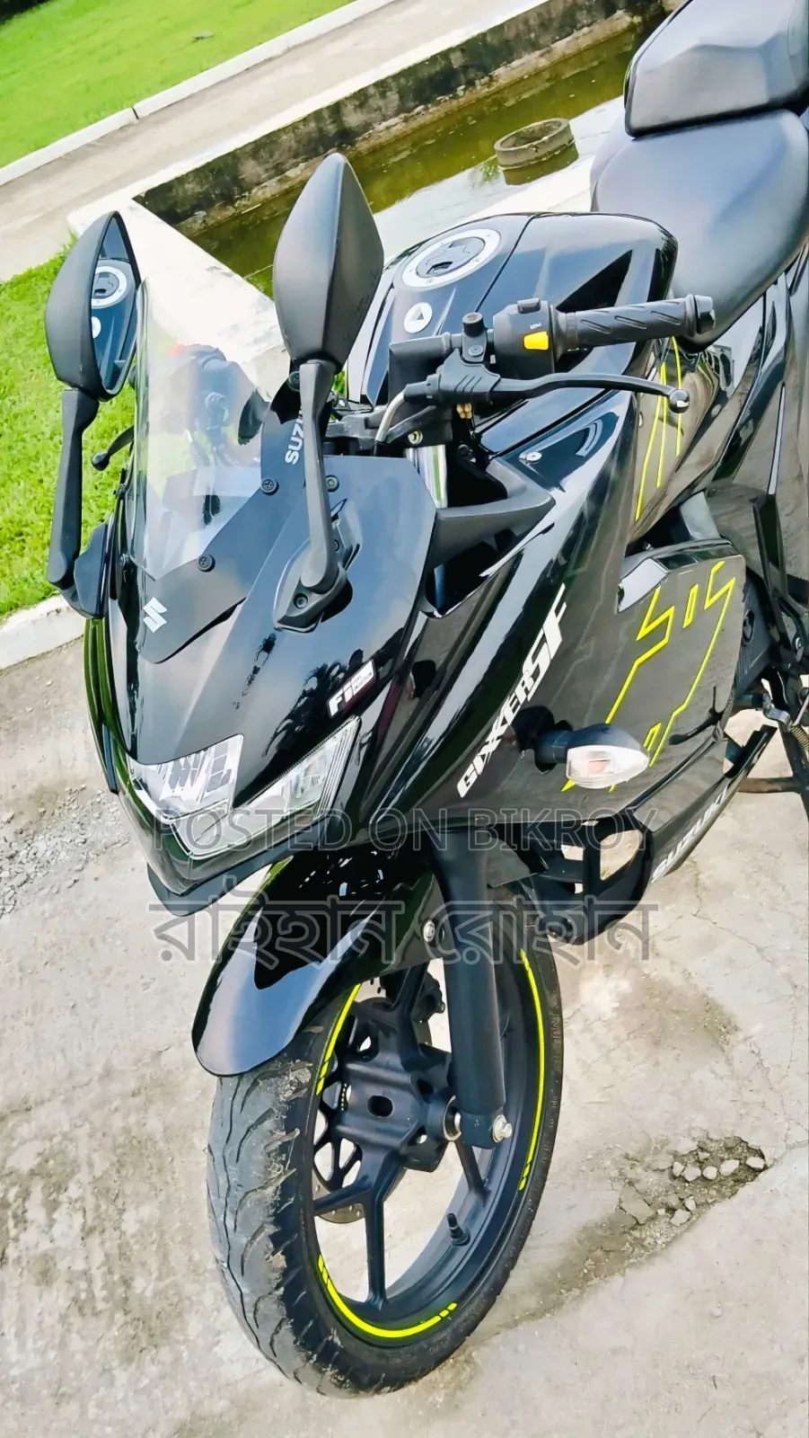 নতুন Suzuki Gixxer SF FI ২০২৫ ব্ল্যাক