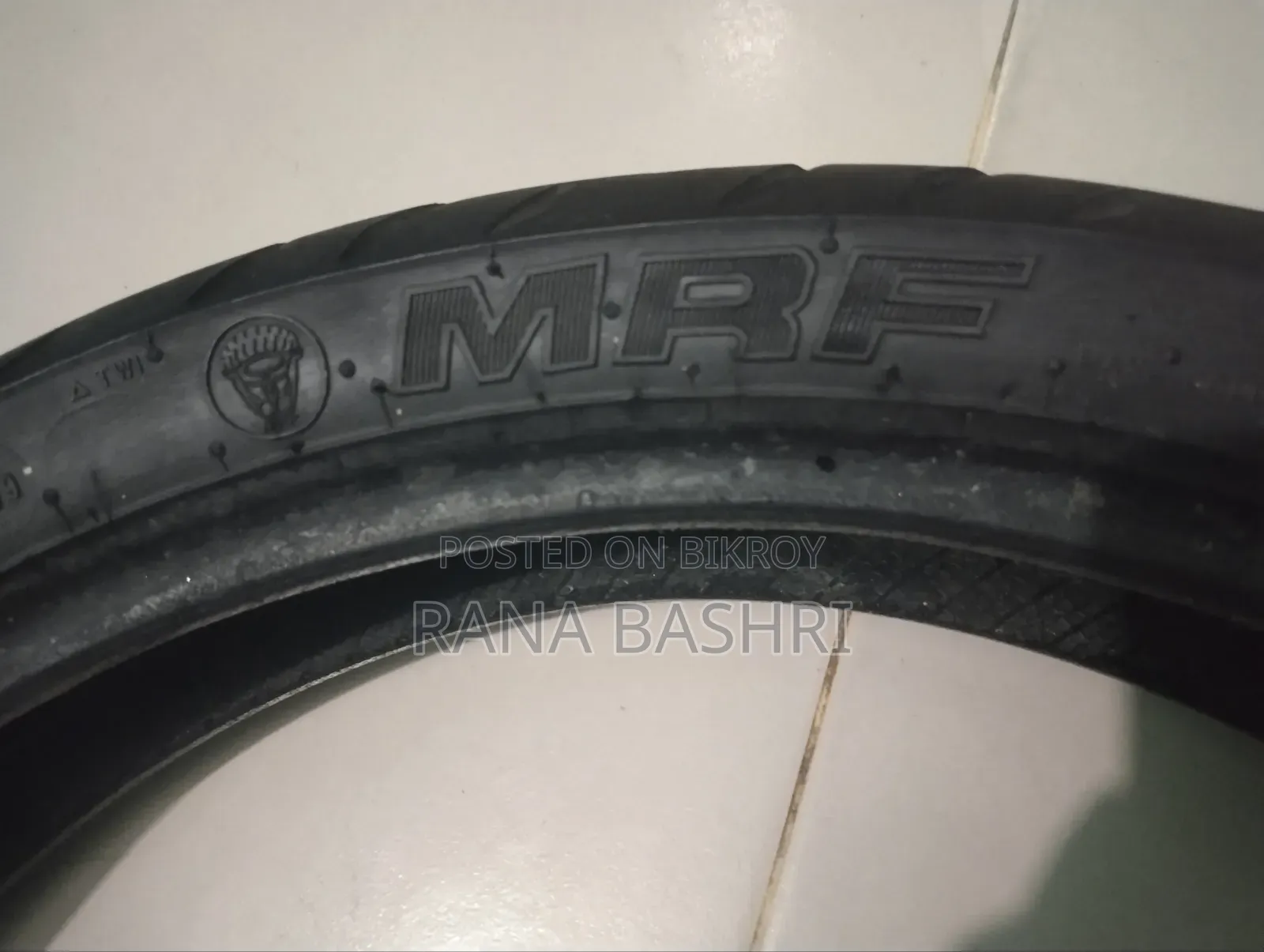 MRF Zapper Fx1 Tyre 100/80-17