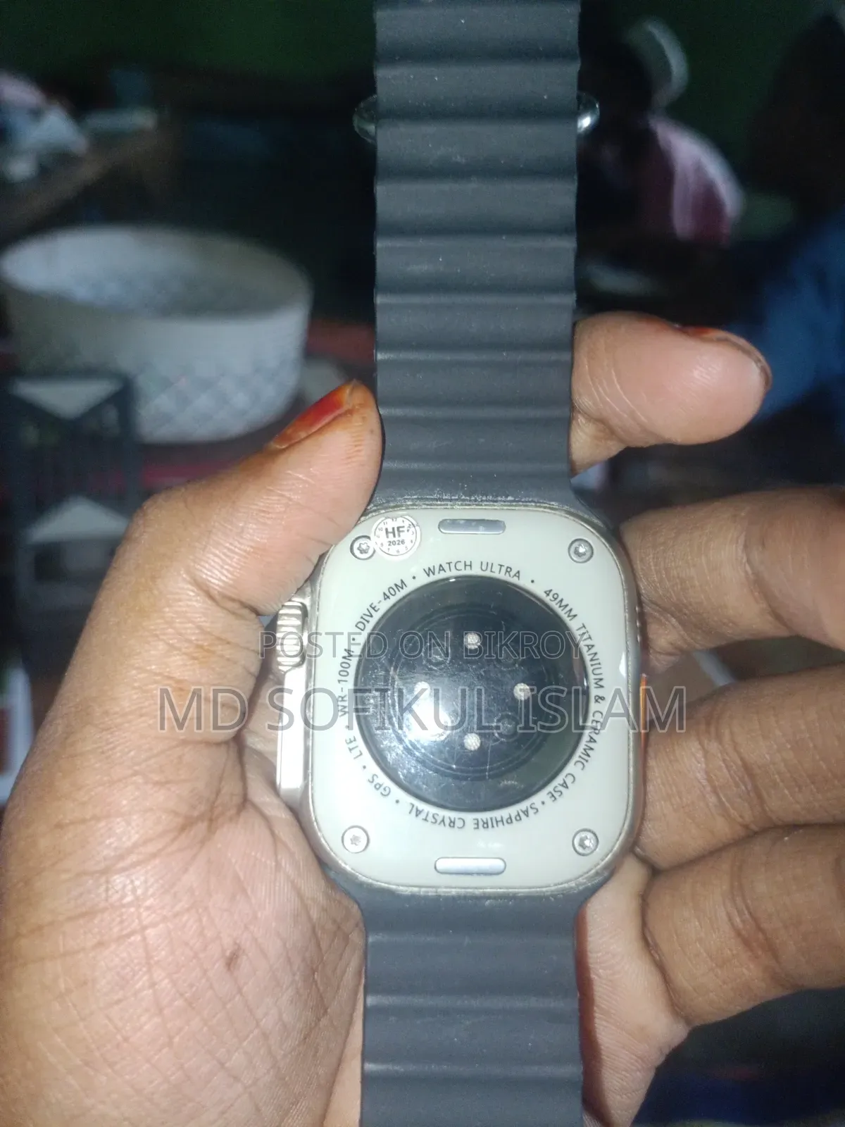 Smart Ultra 2 Smart Watch - Calling + Wireless Charger