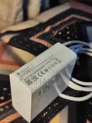 Original Xiaomi 120w Fast Charger and Type-C Cable