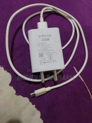 Infinix 45w First Charger