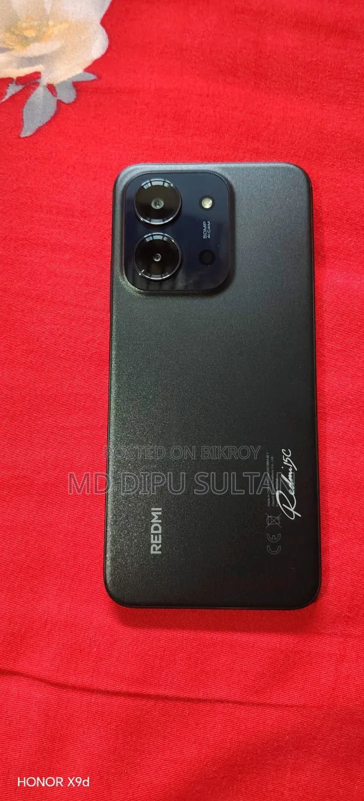 Xiaomi Redmi 15C 4G 128 GB Black