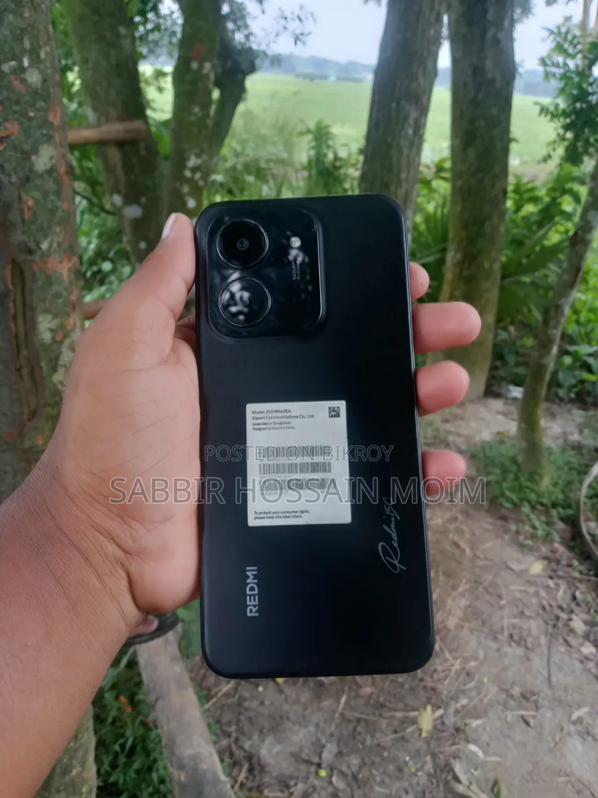 New Xiaomi Redmi 15C 4G 128 GB Black