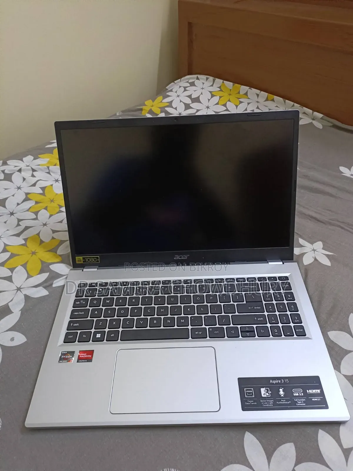 New Laptop Acer Aspire 1 8GB Intel Core 3 SSHD+SSD 160GB