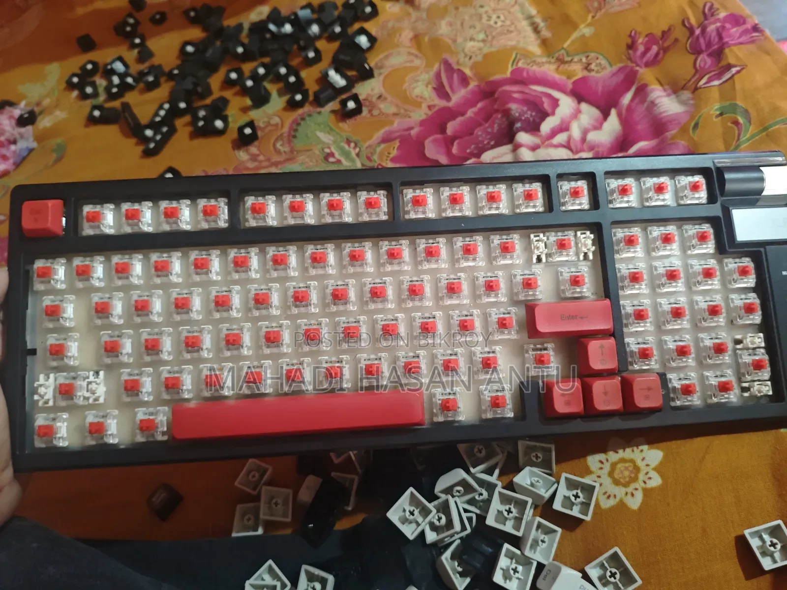 T-Wolf T-70 Tri-Mode Mechanical Keyboard