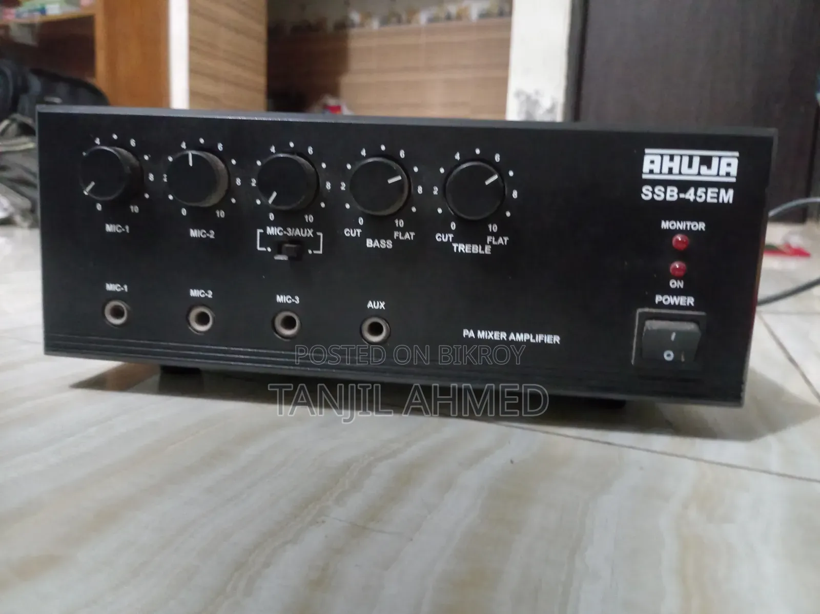 আ্যম্প্লিফায়ারটি দেখুন, ভালো মনে হলে কিনুন।