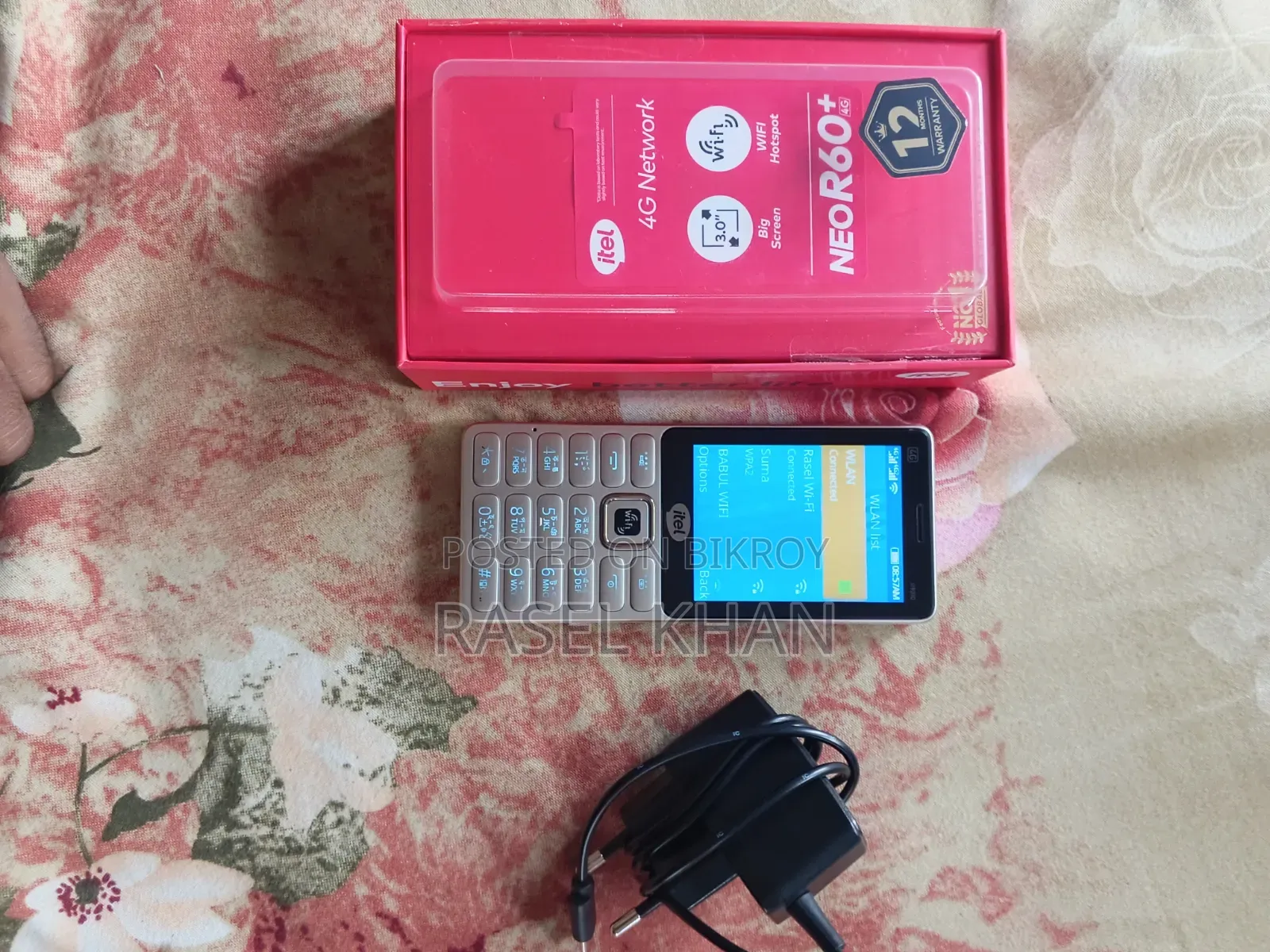 Itel it2163 Rose Gold
