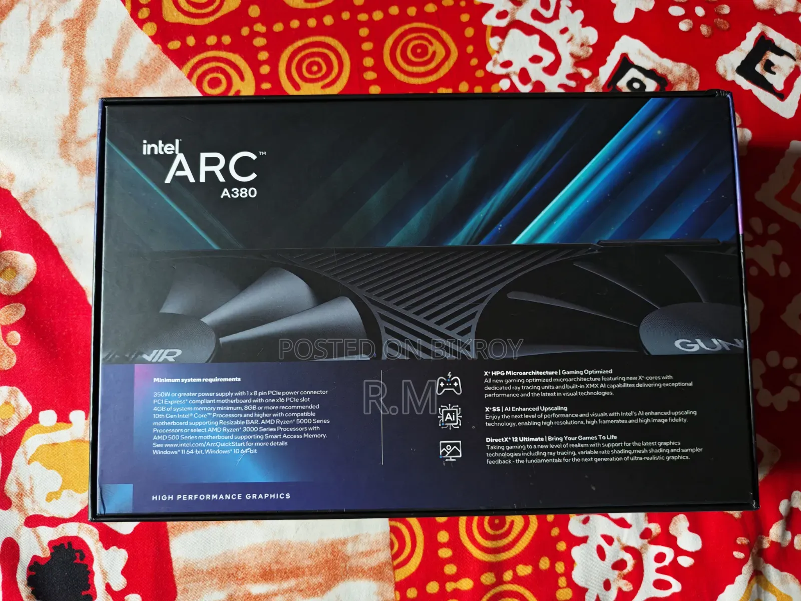 Gunnir Intel Arc A380 Photon 6g Oc Gddr6 Graphics Card