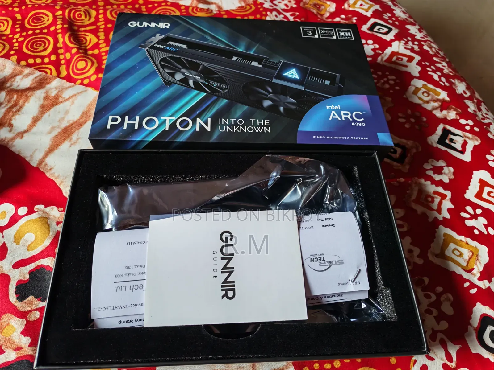 Gunnir Intel Arc A380 Photon 6g Oc Gddr6 Graphics Card