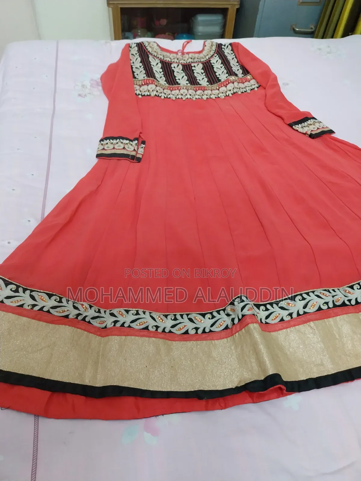 Elegant Three-Piece Frock/Anarkali Dress for Sale