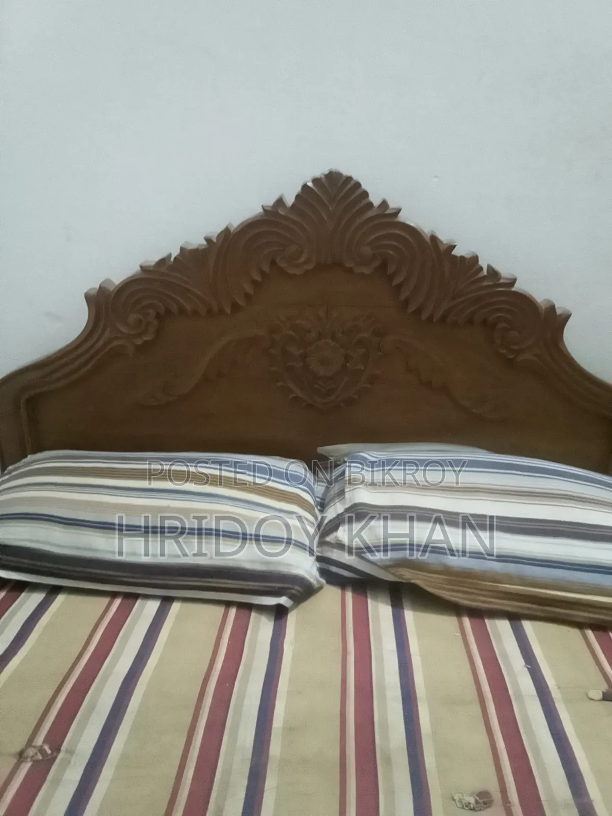অরিজিনাল সেগুন কাঠ জাজিম সহ