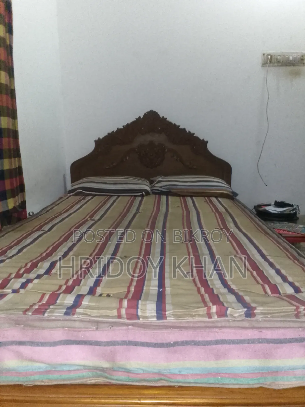 অরিজিনাল সেগুন কাঠ জাজিম সহ