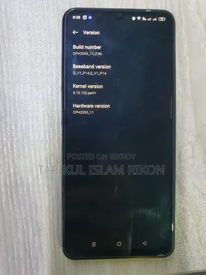 Oppo F17 128 GB কালো