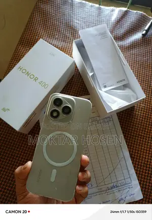 New Honor 400 256 GB Silver