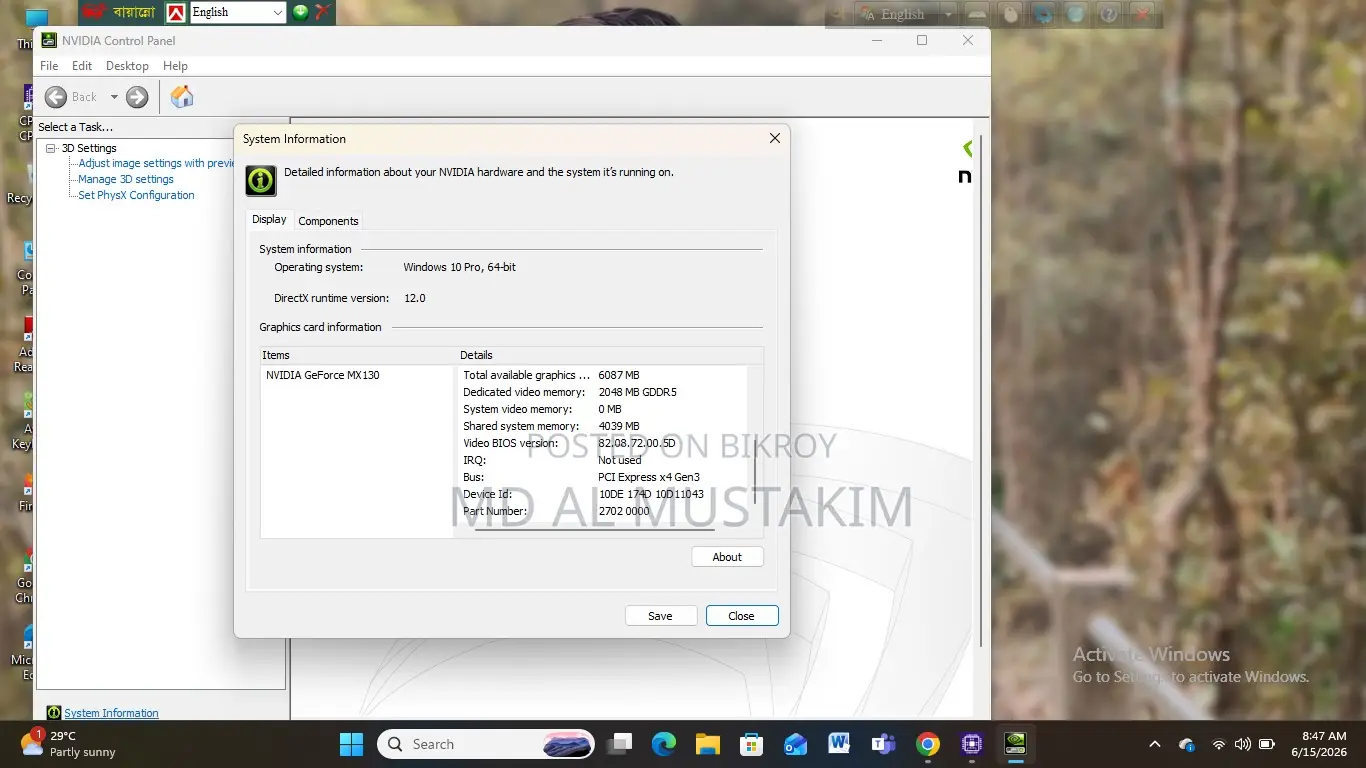 Laptop Asus 1015E 8GB Intel Core i7 SSD 256GB