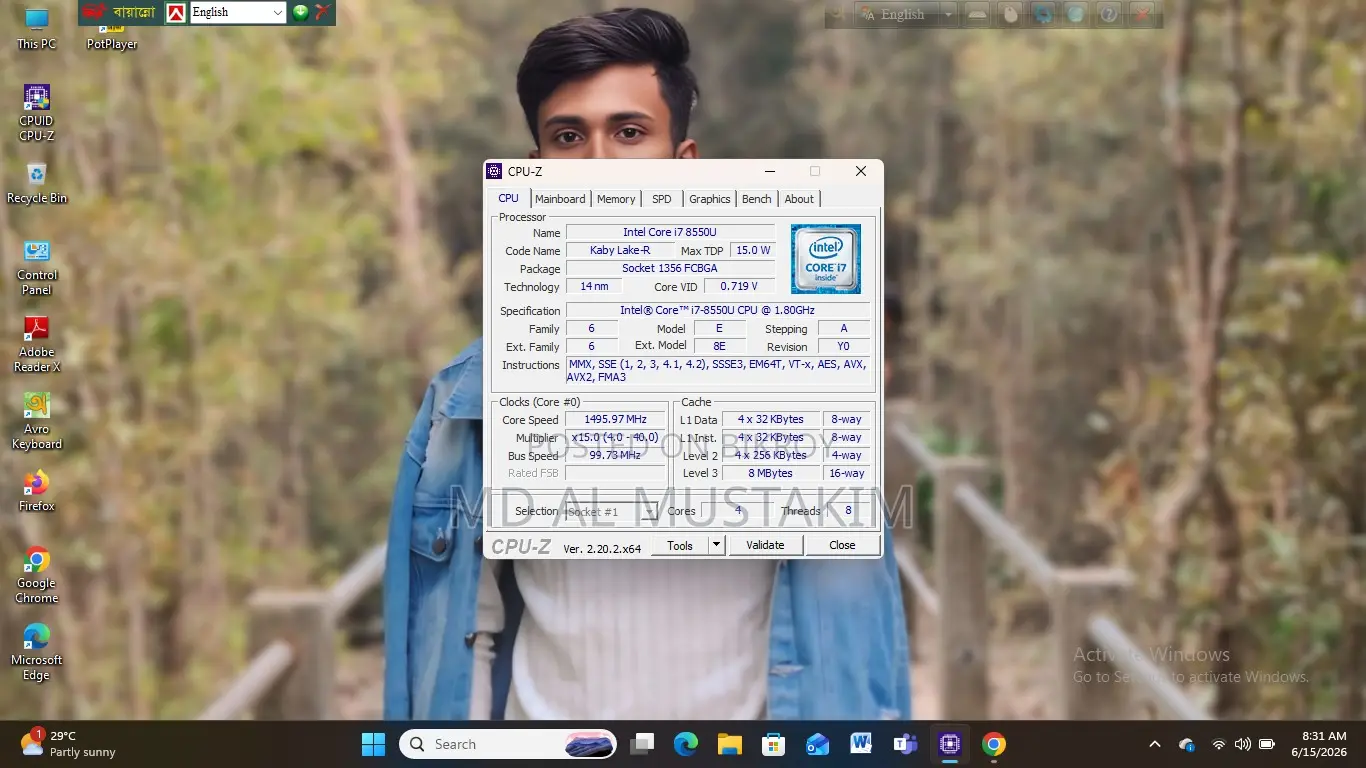 Laptop Asus 1015E 8GB Intel Core i7 SSD 256GB