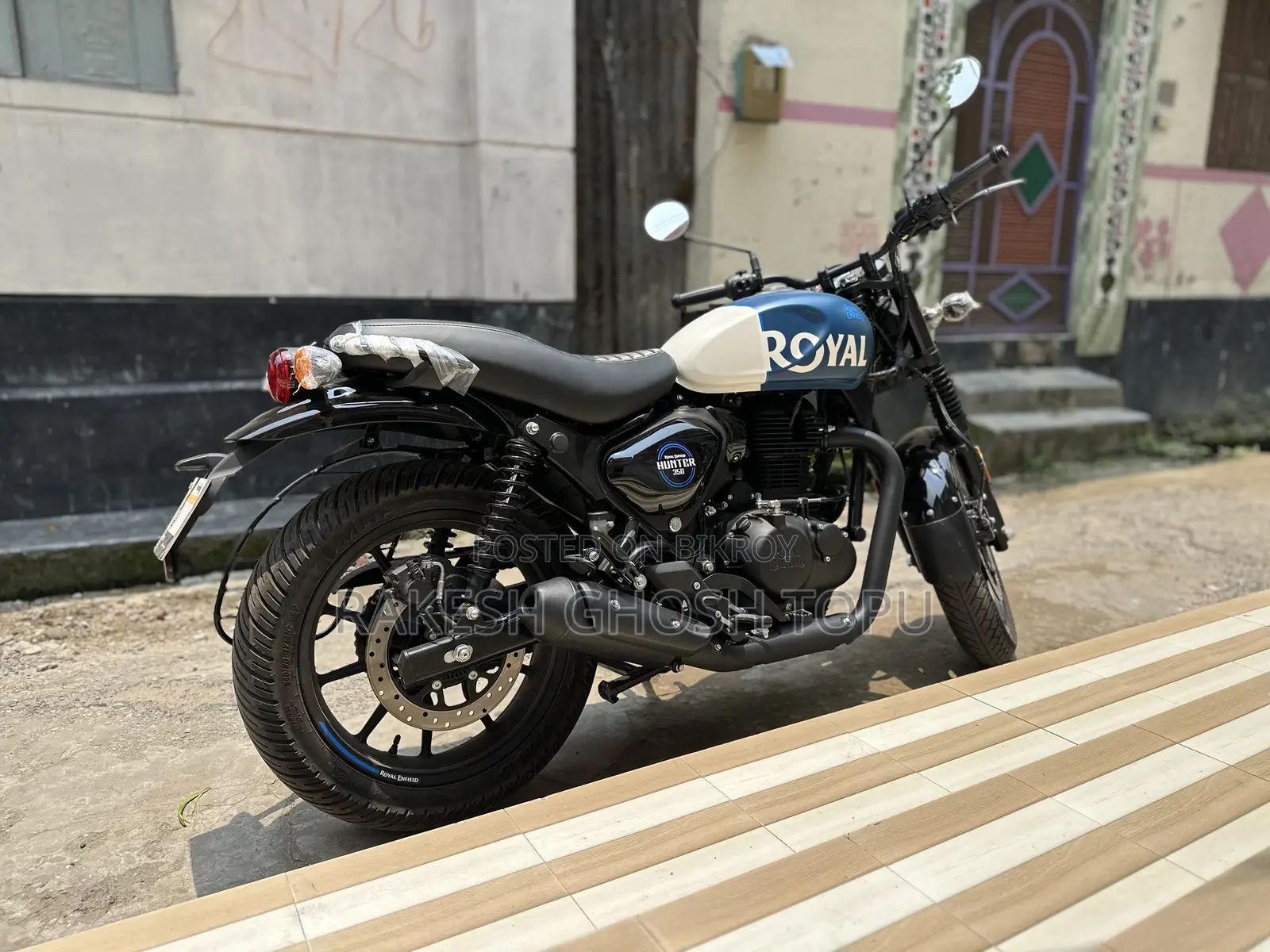 নতুন রয়্যাল এনফিল্ড হান্টার ৩৫০ ২০২৬ ব্লু