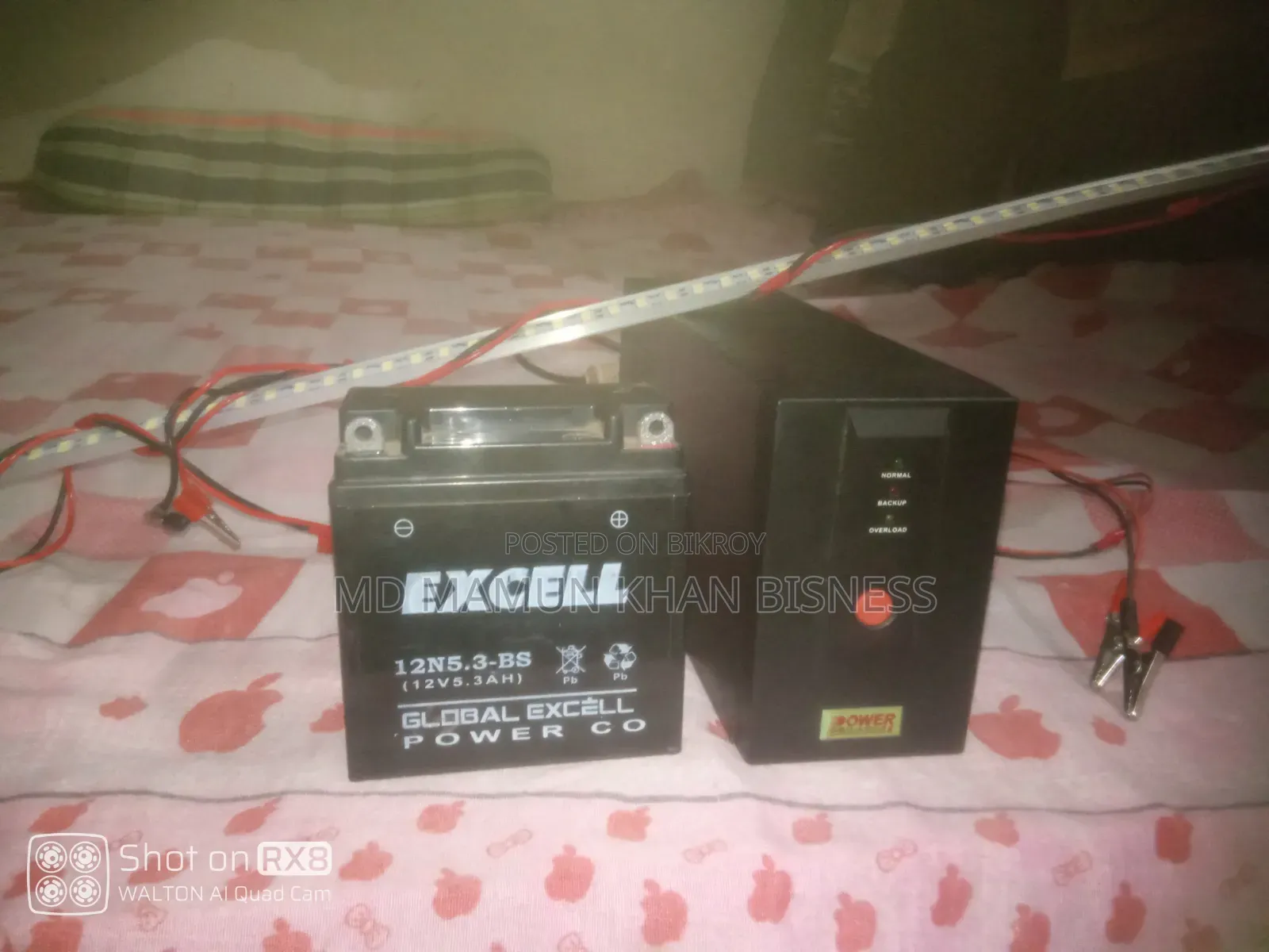 Charger Light Battery Setup