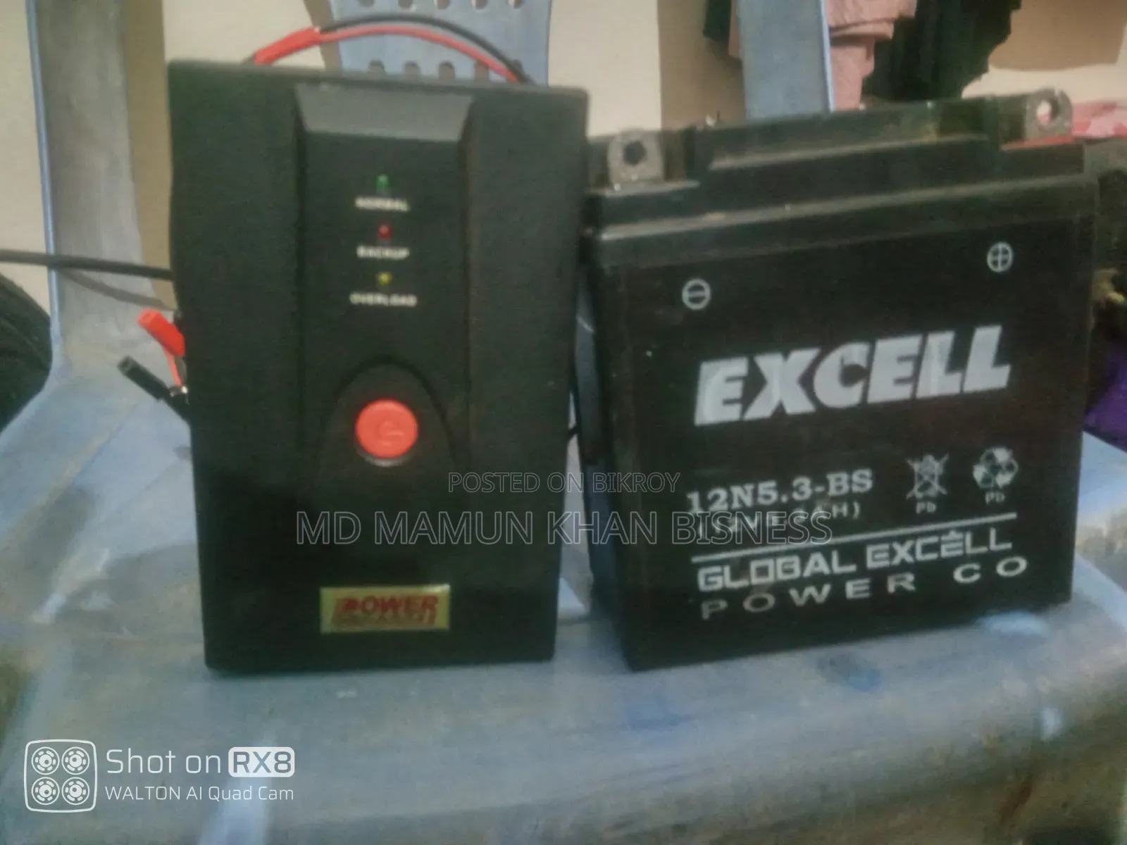 Charger Light Battery Setup