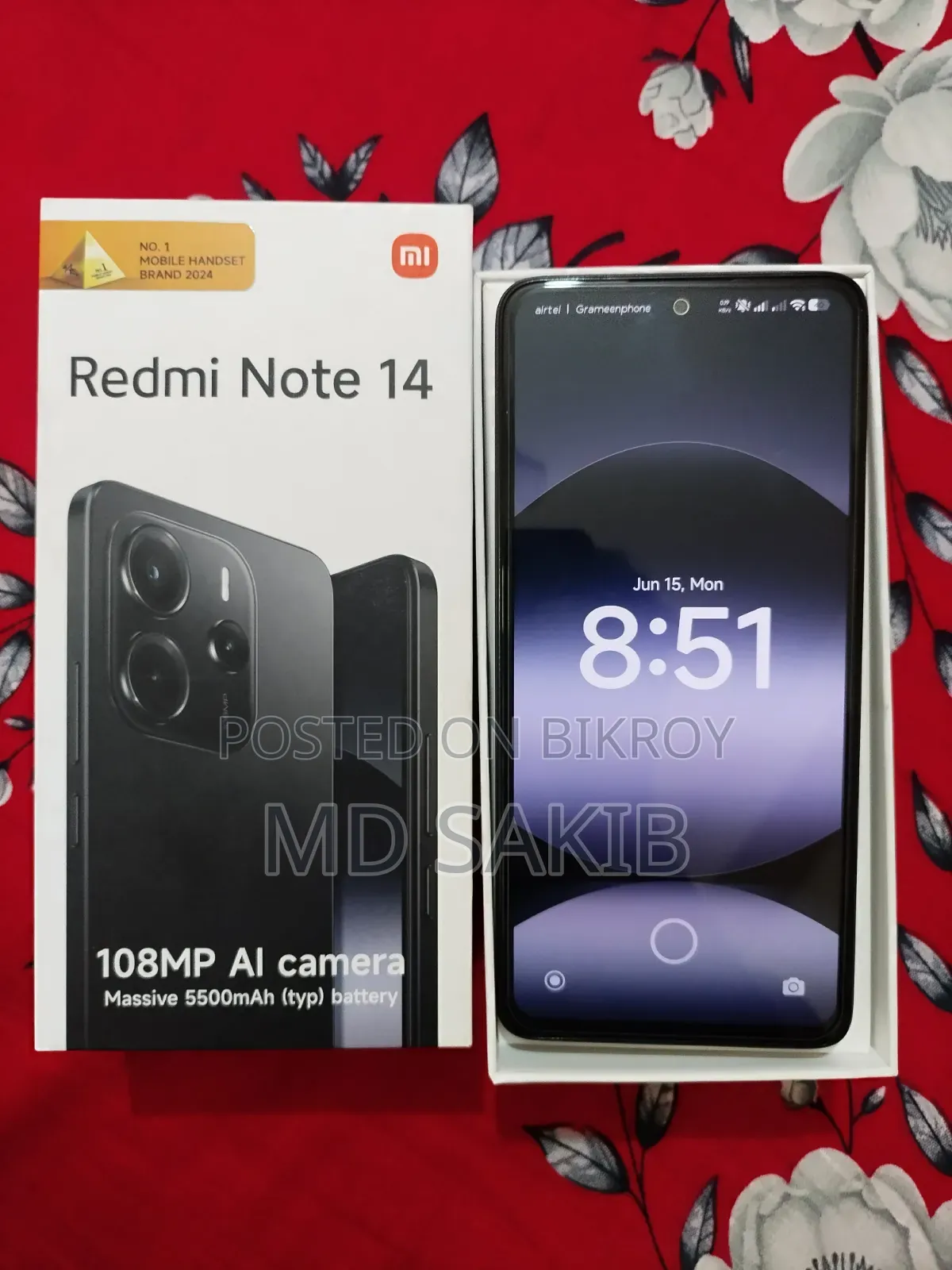 Xiaomi Redmi Note 14 4G 128 GB Black