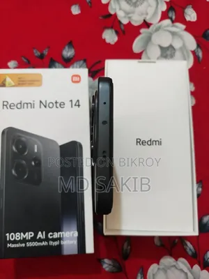 Xiaomi Redmi Note 14 4G 128 GB Black