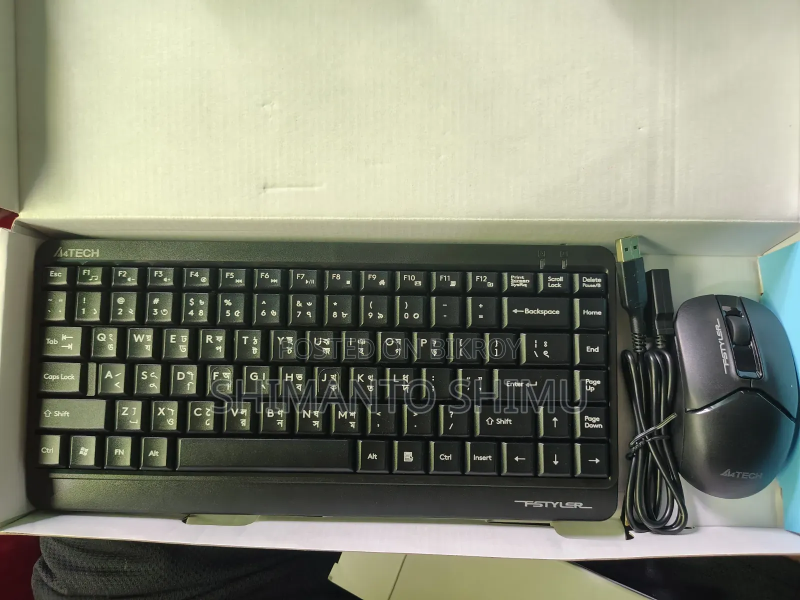 A4tech Fstyler Fg1112 (Wireless Keyboard Mouse)