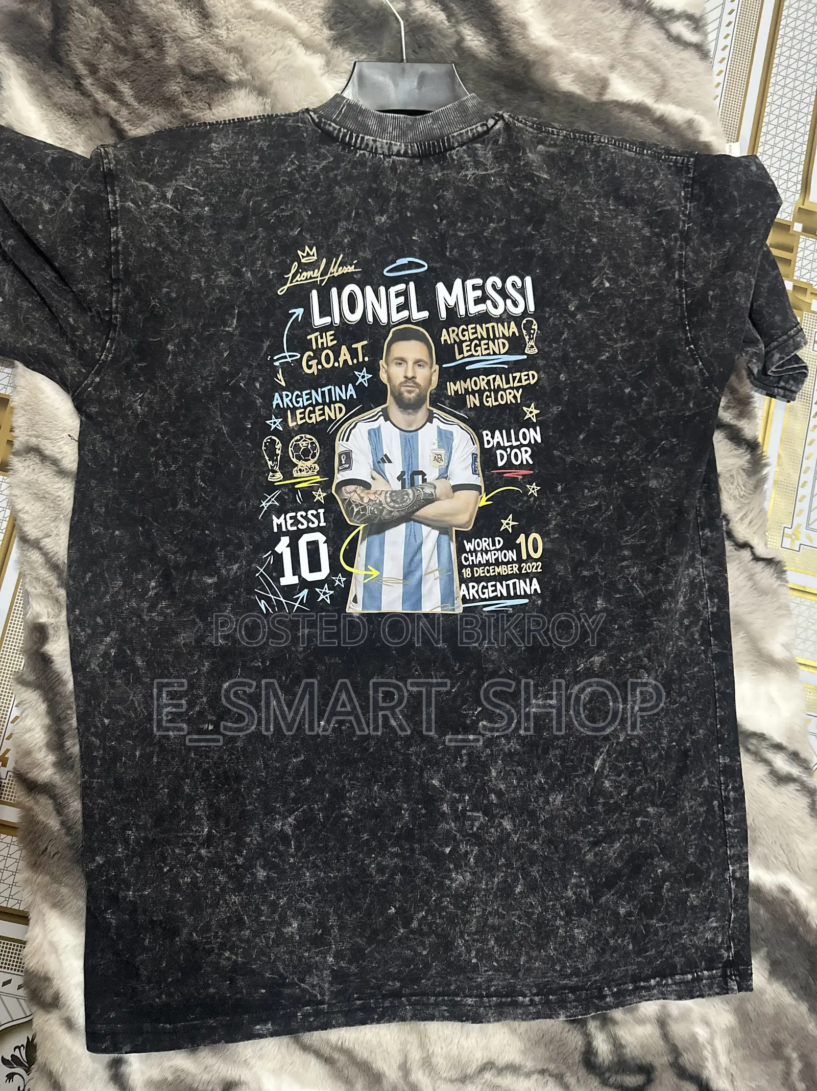 Lionel Messi 'the G.O.A.T' T-shirt