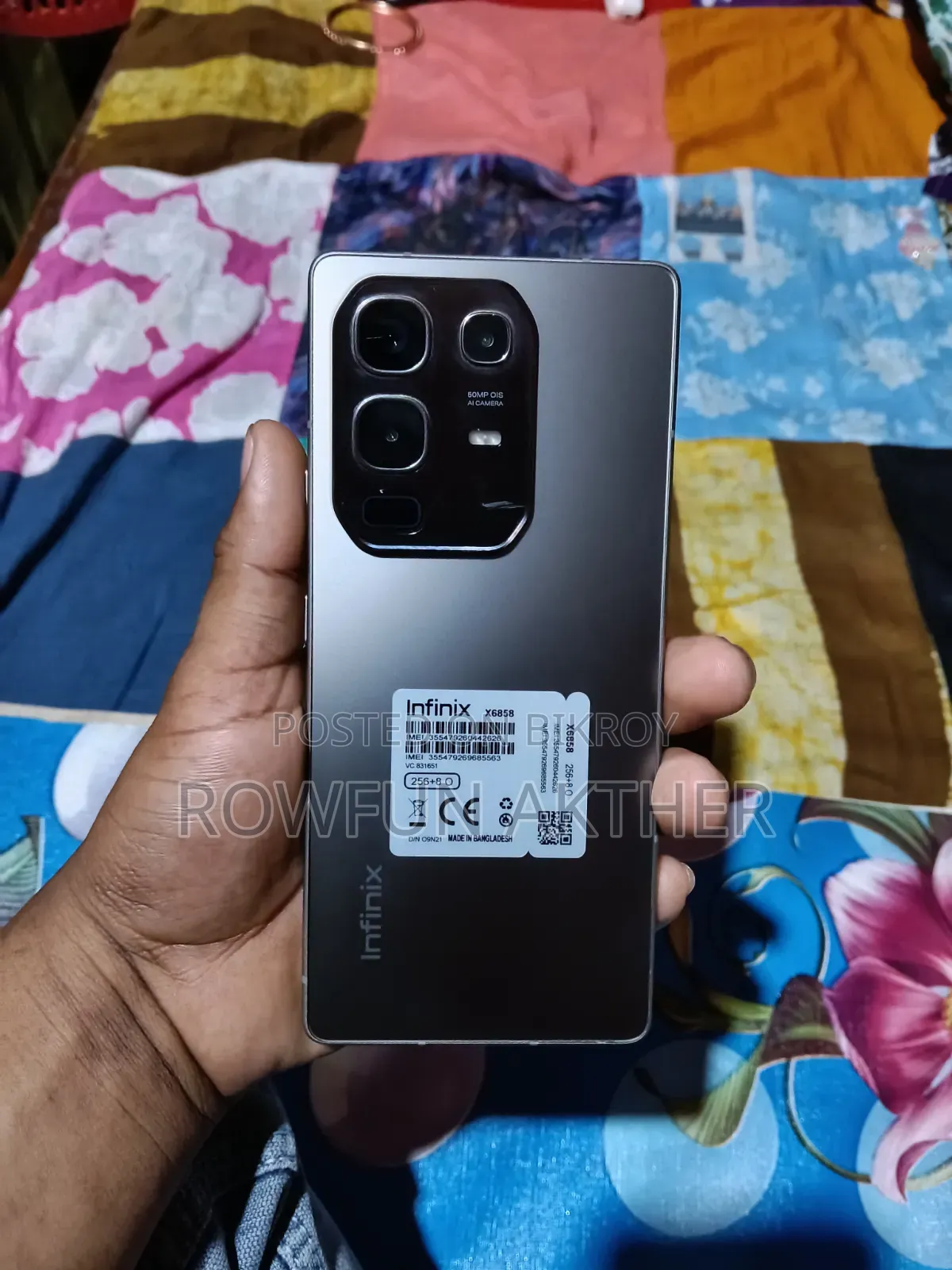 Infinix Note 50 4G 256 GB Gold