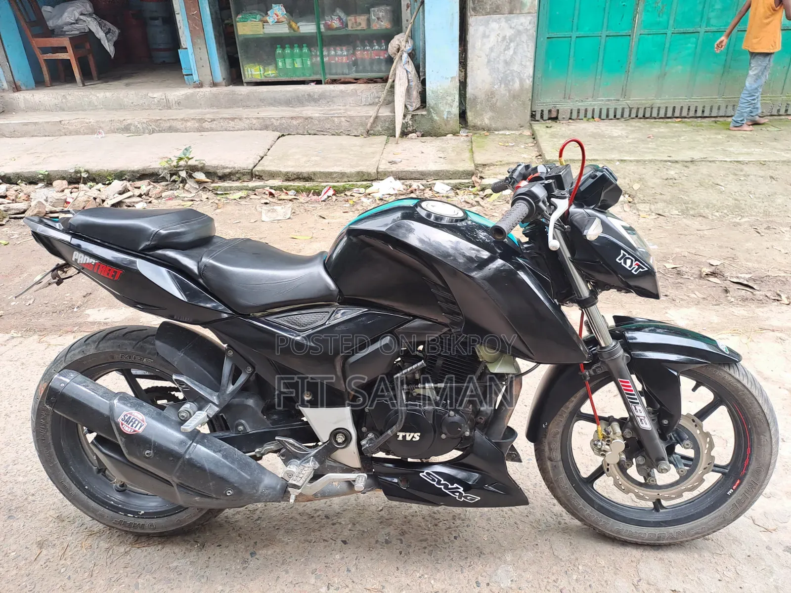 TVS Apache 160 4V 2022 Black