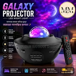 Galaxy Projector Music Light