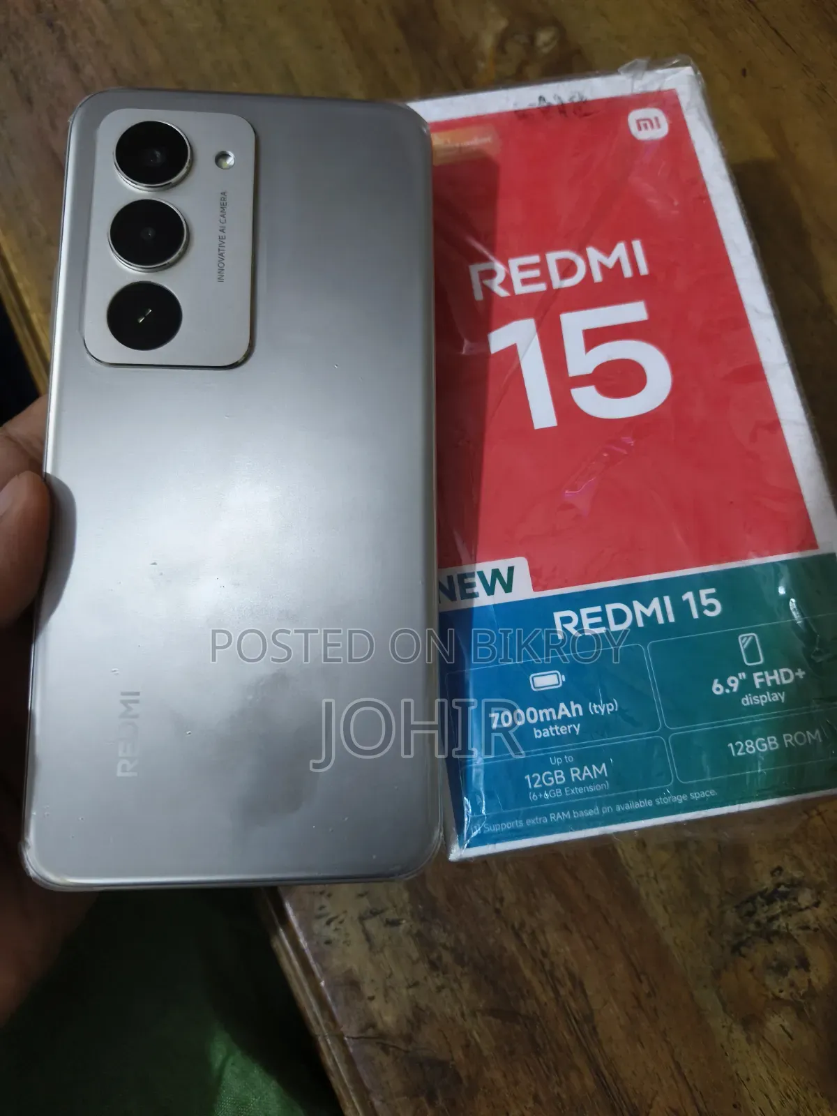 Xiaomi Redmi 15 128 GB Bronze