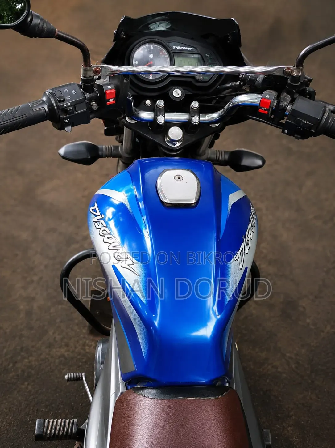 Bajaj Discover 125 2019 Blue