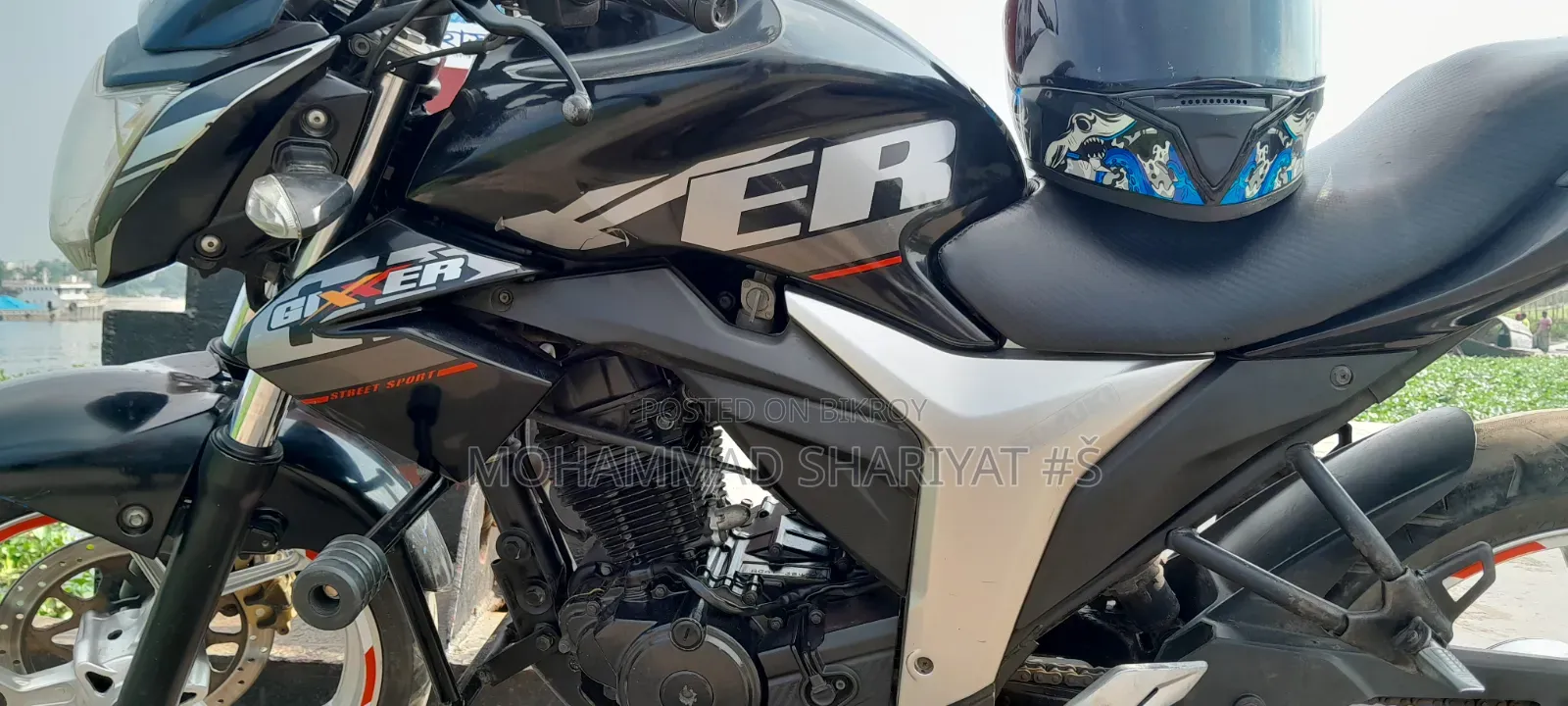 Suzuki Gixxer Monotone 2017 Black