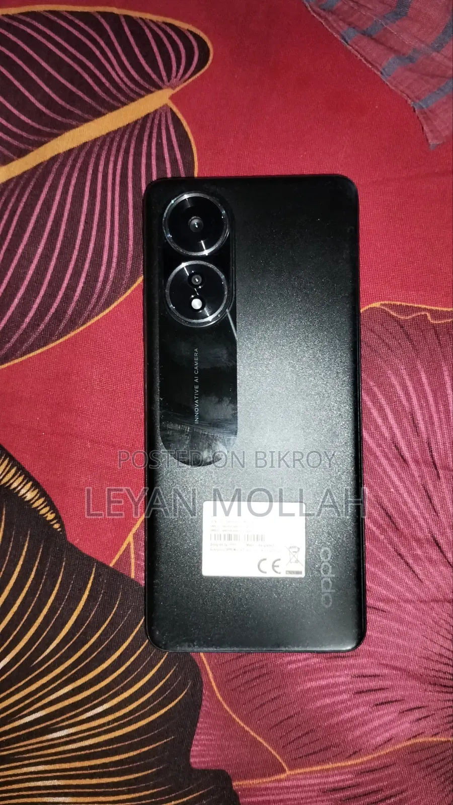 Oppo A58 128 GB Black