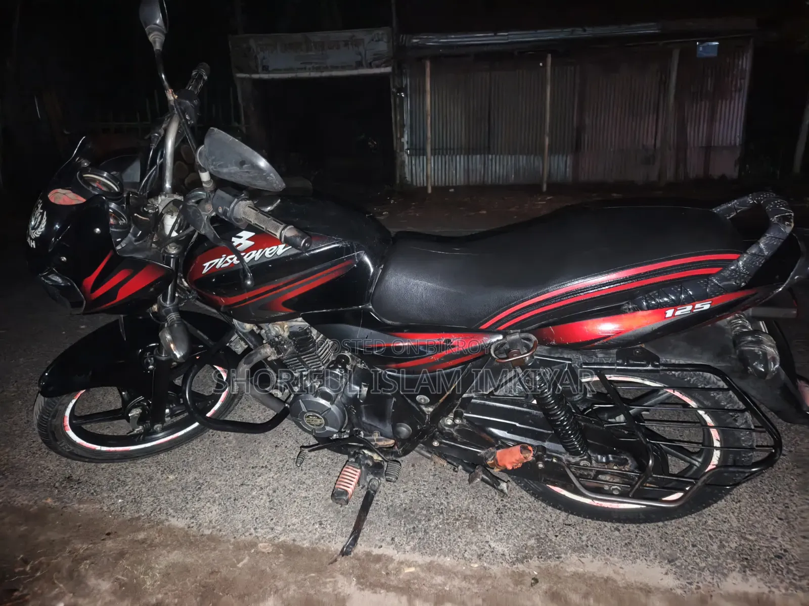 Bajaj Discover 125 2016 Black