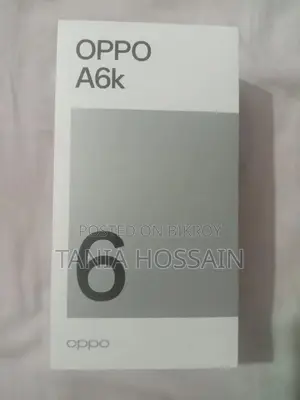 New Oppo A6k 128 GB