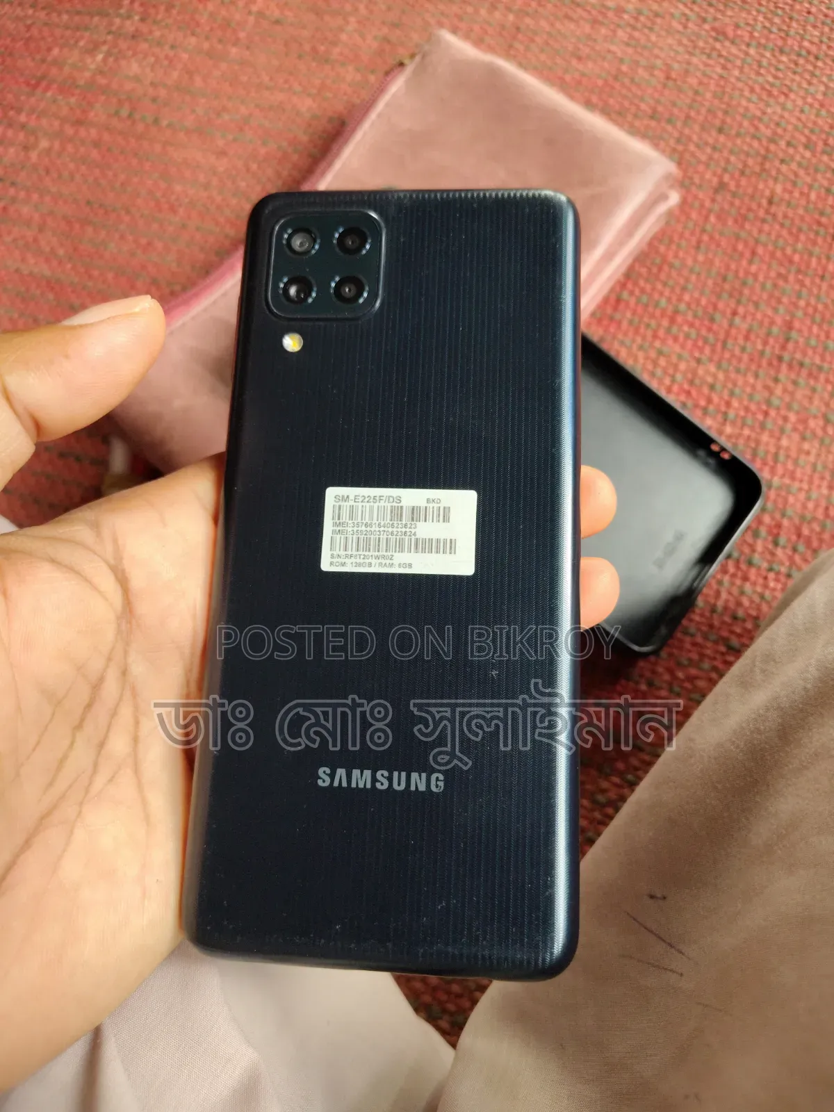 Samsung Galaxy F22 128 GB Black