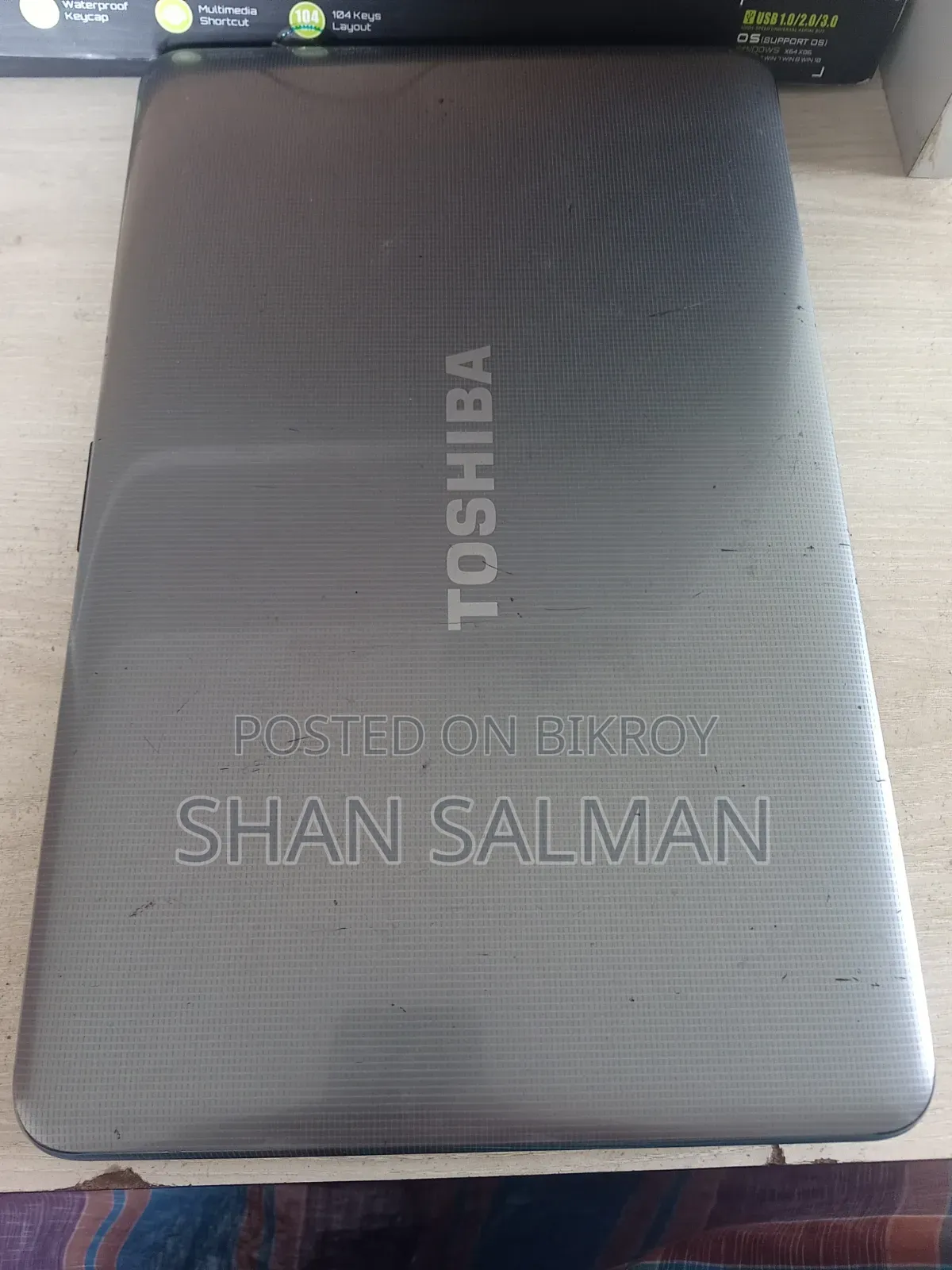 Laptop Toshiba Satellite C850 4GB Intel Core i5 HDD+SSD 1TB
