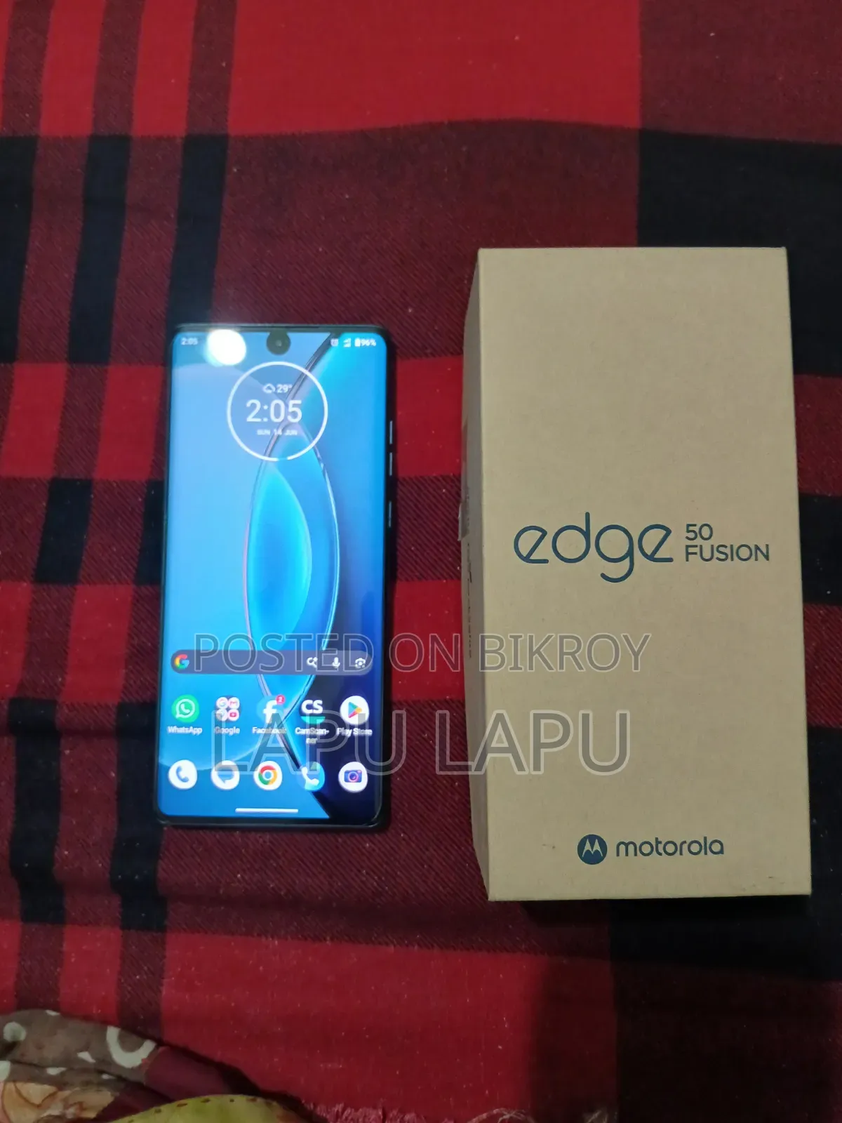 Motorola Edge 50 Fusion 128 GB Blue