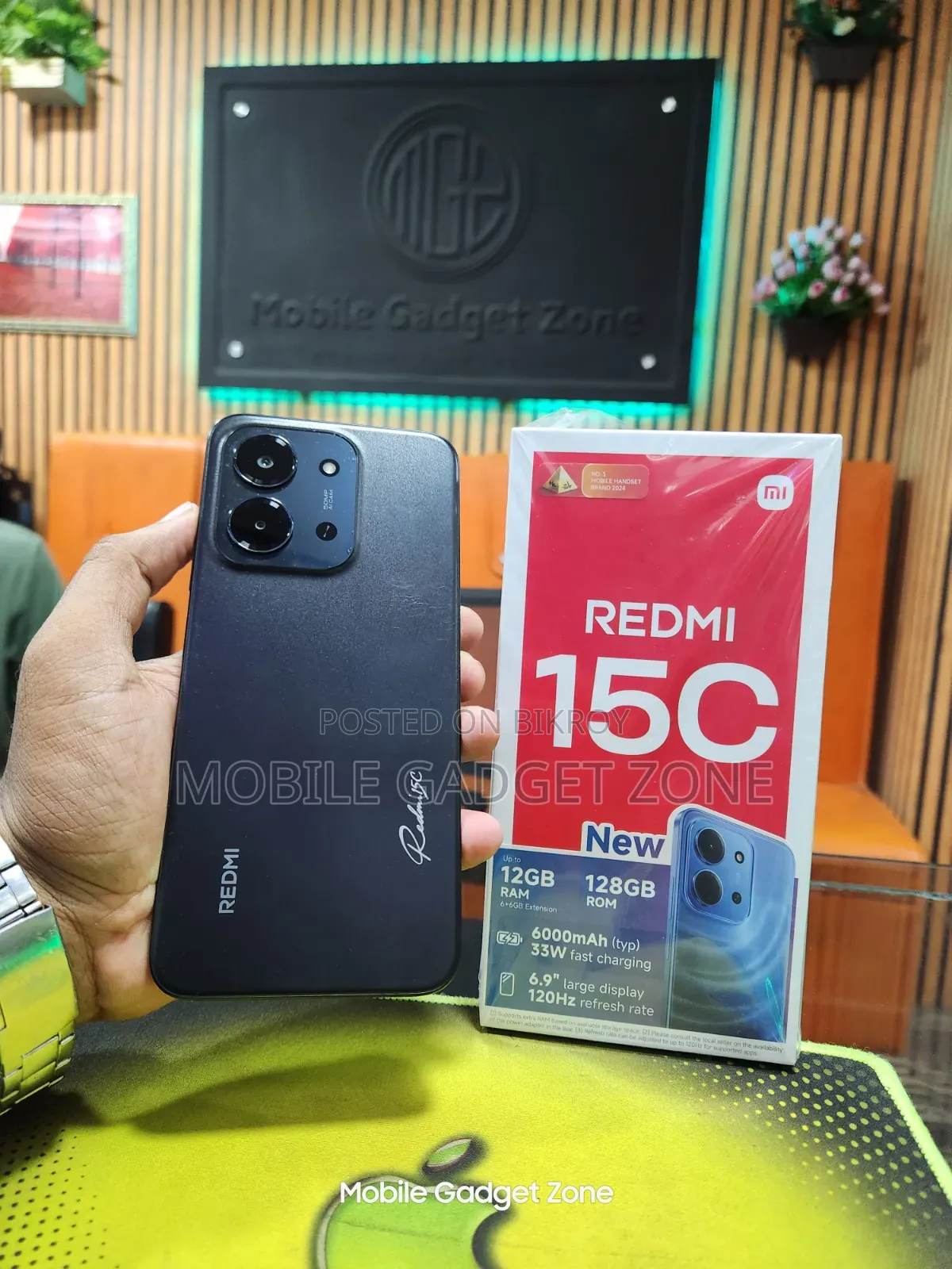 Xiaomi Redmi 15C 4G 128 GB Black