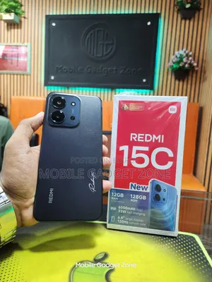 Xiaomi Redmi 15C 4G 128 GB Black