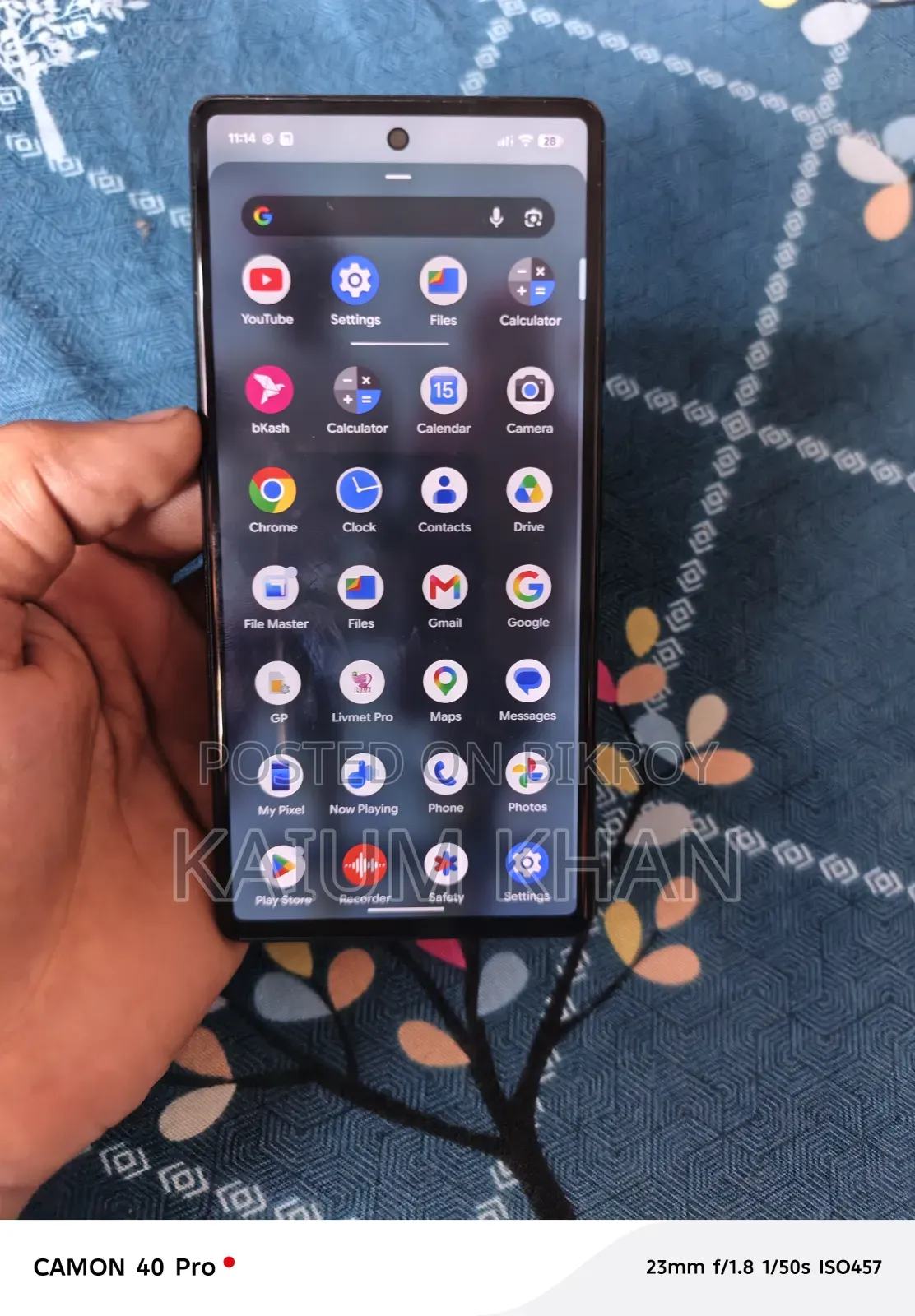 Google Pixel 6 128 GB Black