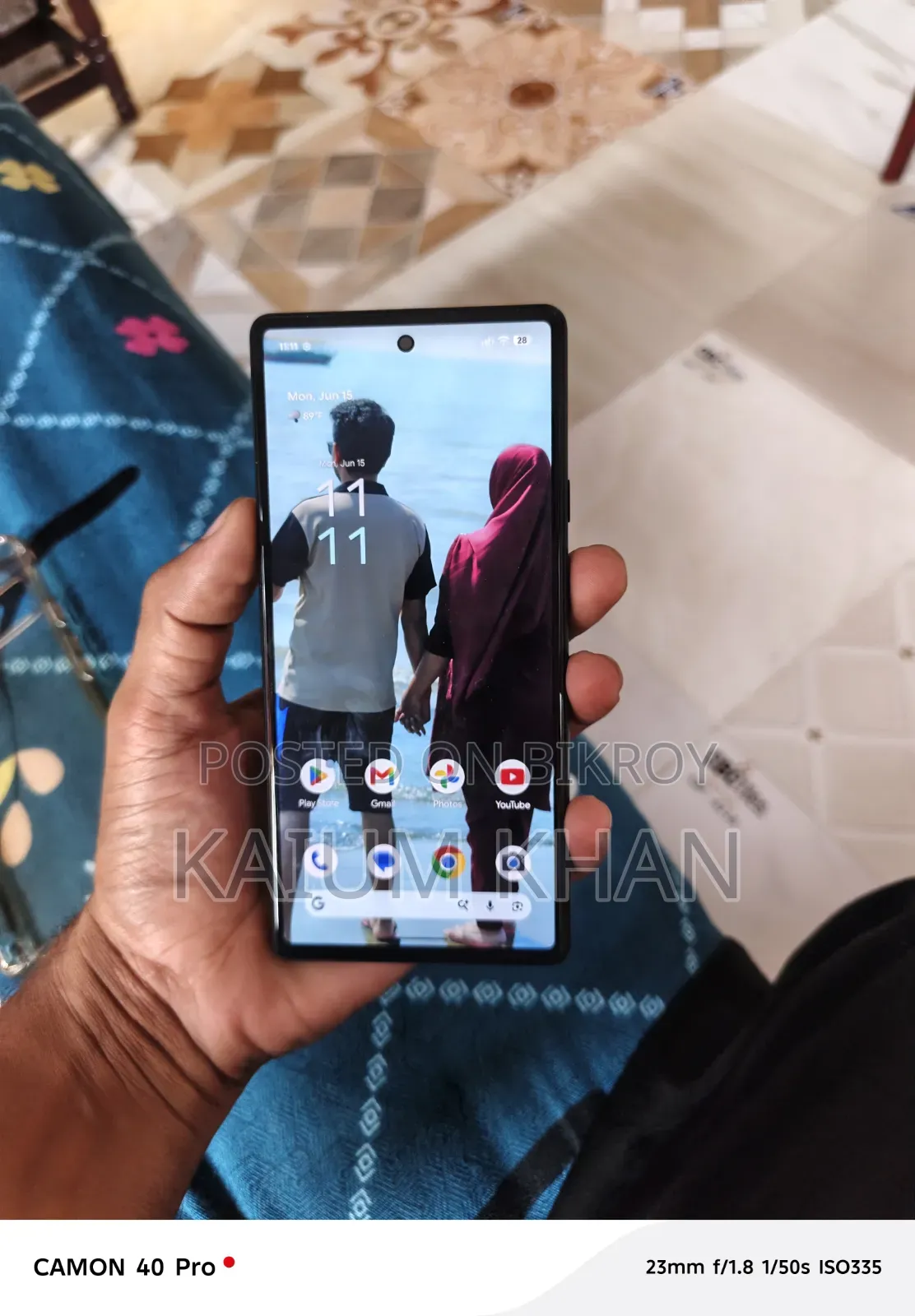 Google Pixel 6 128 GB Black